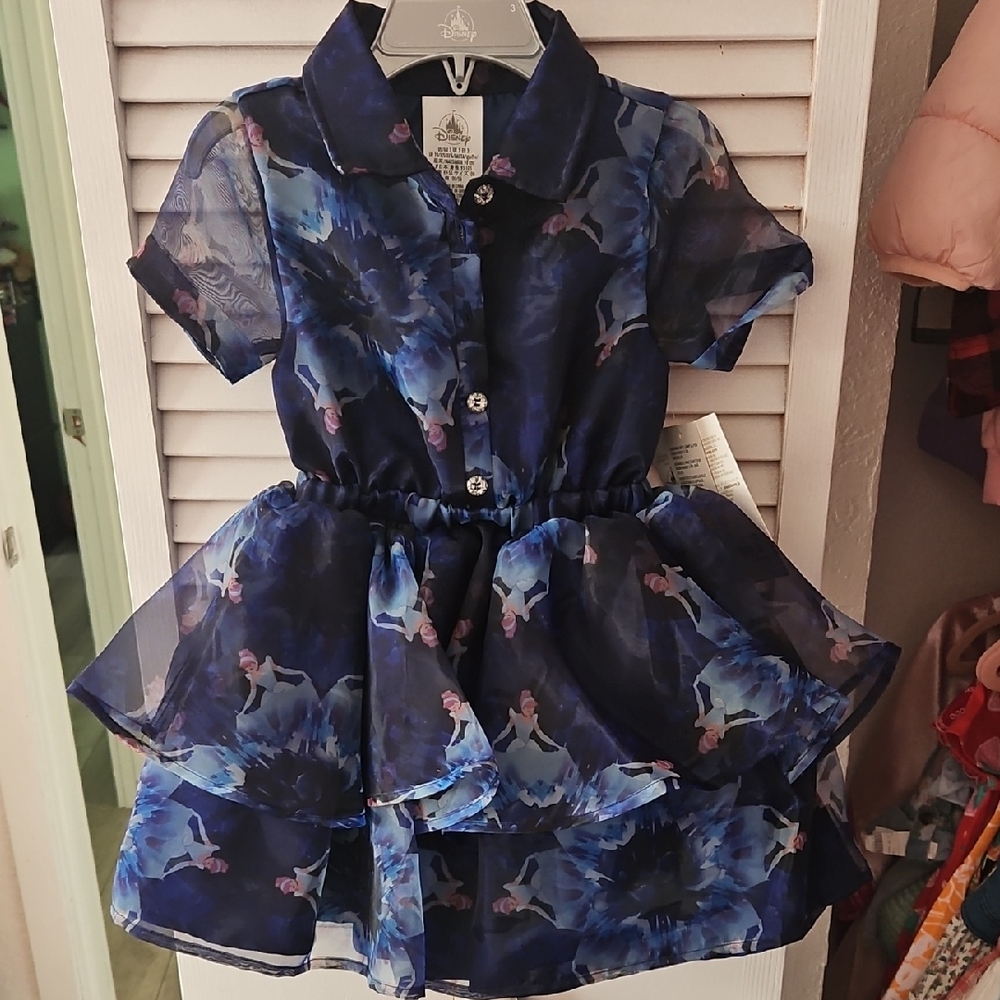 Disney Cinderella Print Dress Size 3